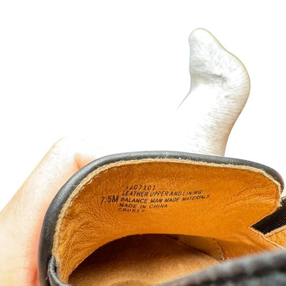 Sofft Velina Black Micro Texture Leather Slip On Cushioned Booties Loafers - Picture 10 of 11